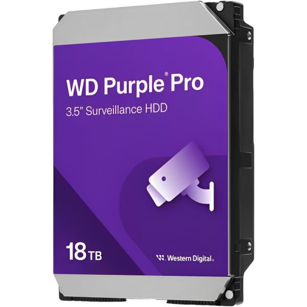 Disco Rígido Interno Western Digital WD Purple Pro 18 TB (WD181PURP)