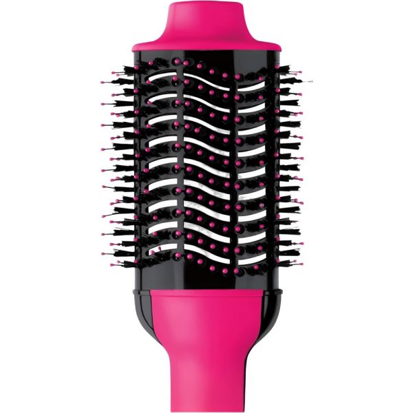 Escova Secadora Revlon One-Step Volumizer 800 W 220v - Rosa Escuro/Preto