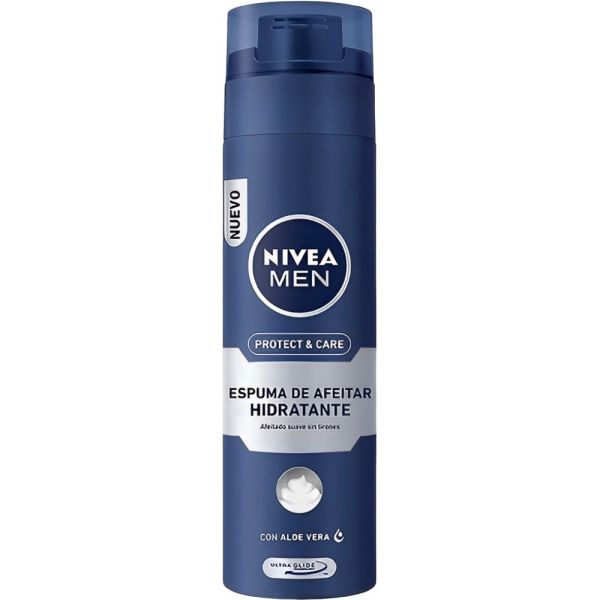 Espuma de Barbear Nivea Hidratante com Aloe Vera - 200mL