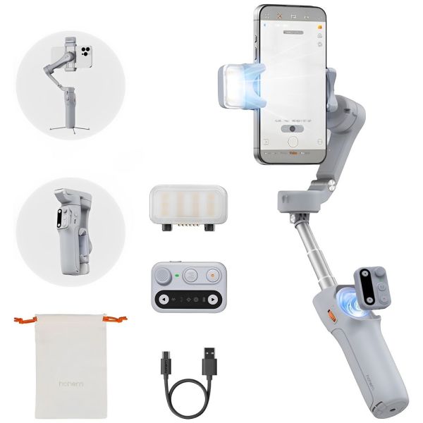 Estabilizador para iPhone Hohem iSteady X3 - Cinza