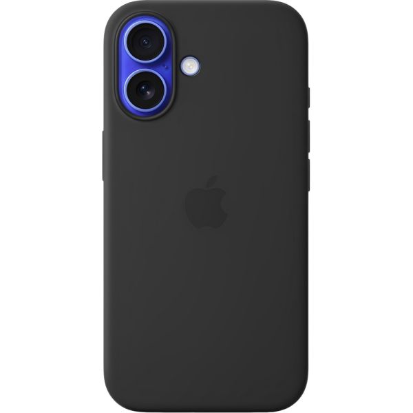Estojo Protetor Apple para iPhone 16 Magsafe de Silicone MYY13ZM/A - Preto
