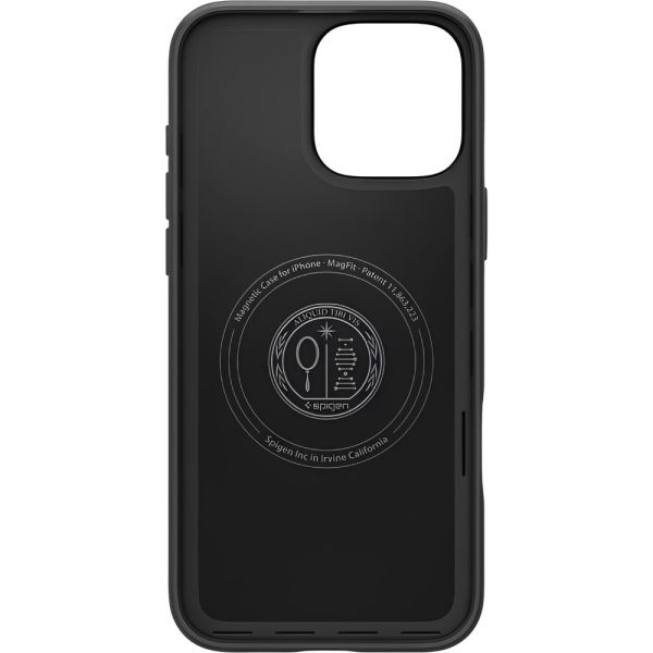 Estojo Protetor Spigen Thin Fit MagFit para iPhone 16 Pro - Black (ACS08583)