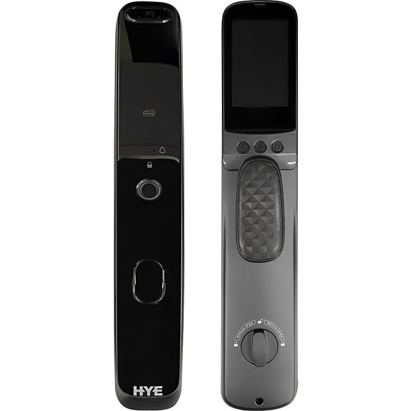 Fechadura Digital com Câmera HYE HYE-820A - Preto/Cinza