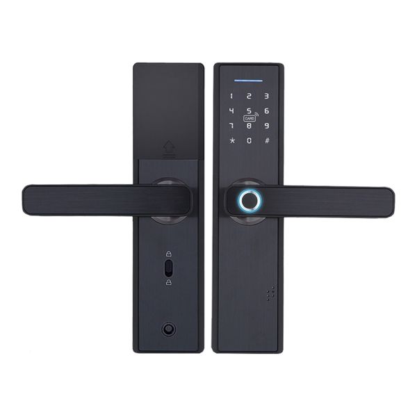 Fechadura Inteligente X1-Tuya Wi-Fi - Preto