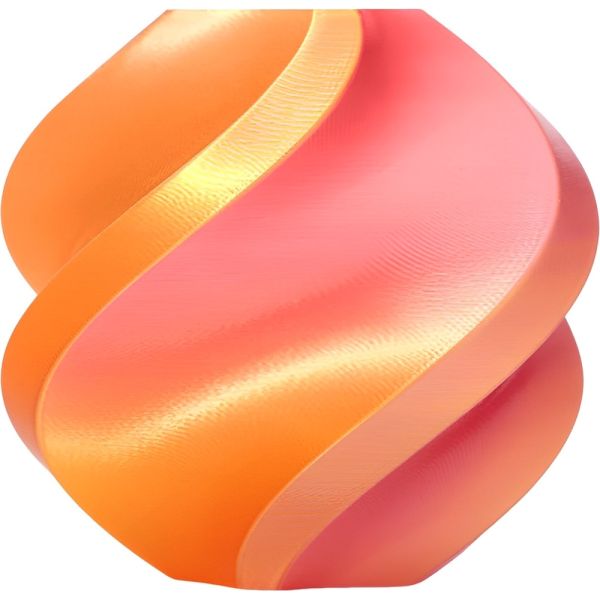 Filamento para Impressora 3D Bambu Lab Pla Silk Dual Color 1.75 mm - Gilded Rose (Pink/Gold) 1kg