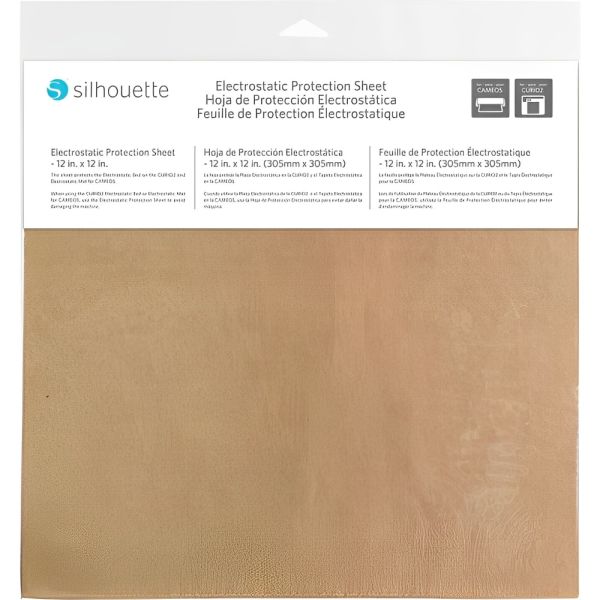 Folha de Proteção Eletrostática Silhouette SILH-PROTECT-ES-12 12 x 12"