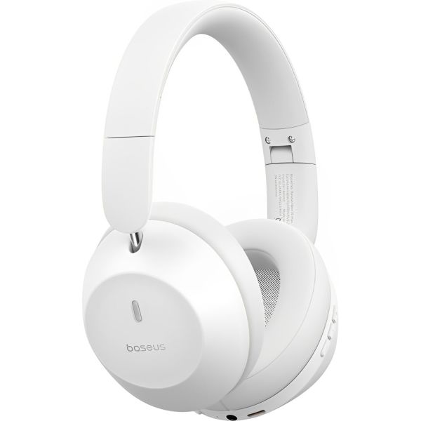 Fone de ouvido Baseus Bass 30 Max Bluetooth - Moon White