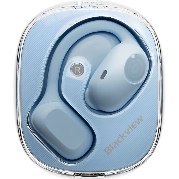 Fone de ouvido Blackview AirBuds 100 Open-ear TWS LED Bluetooth - Azul