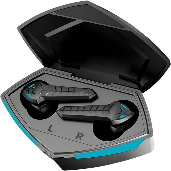 Fone de Ouvido Gamer Quanta Snake KRAB QTAGIS10 Bluetooth - Preto