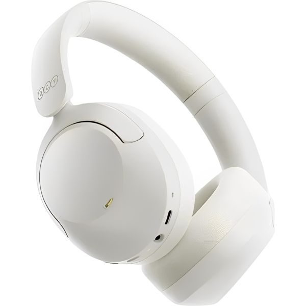 Fone de ouvido QCY H4 ANC Bluetooth - Branco