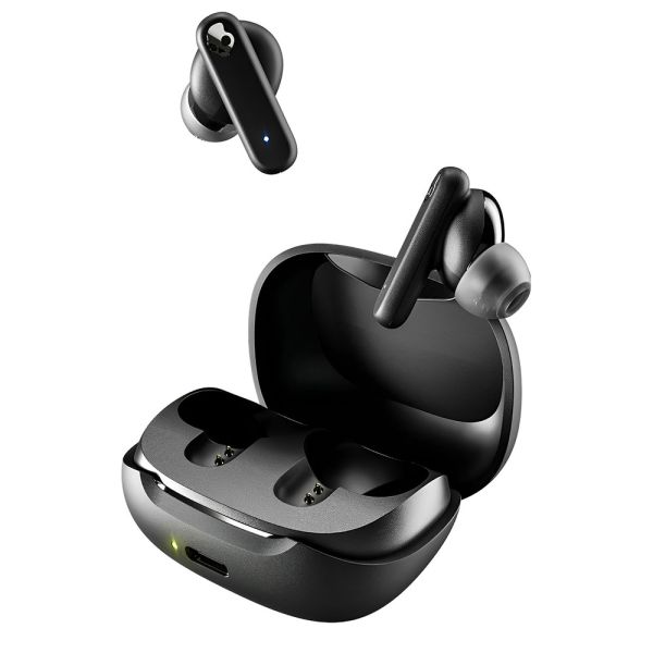 Fone de ouvido sem fio Skullcandy Smokin' Buds - Preto