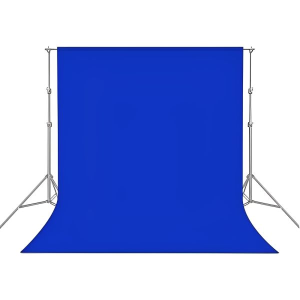 Fundo de Tecido para Estúdio Fotográfico - Azul