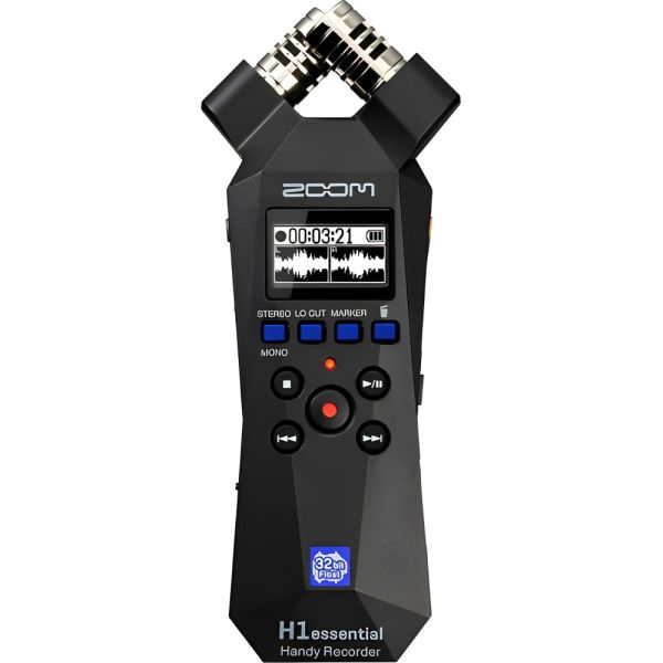 Gravador de áudio portátil Zoom H1N Essential - Preto