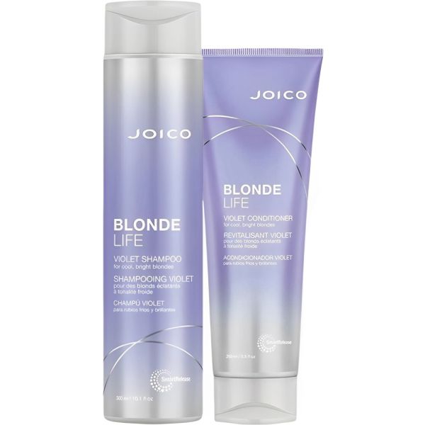 Kit Joico Blonde Life Violet Shampoo 300mL + Condicionador 250mL