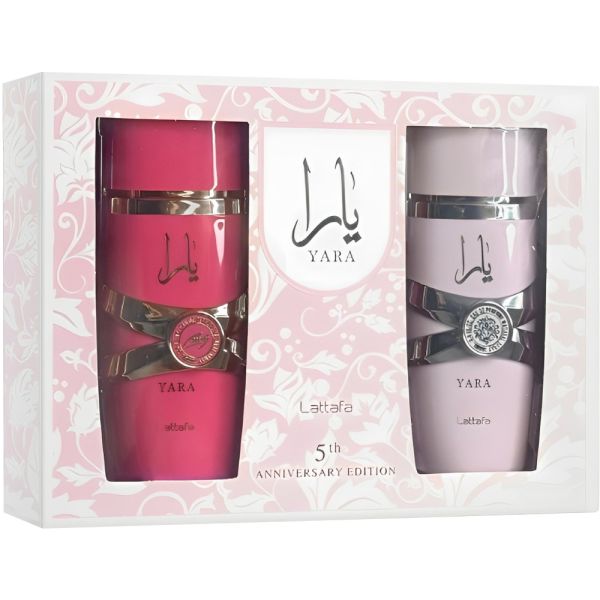 Kit Perfume Lattafa Yara EDP 100mL + Lattafa Yara Candy EDP 100mL - Feminino