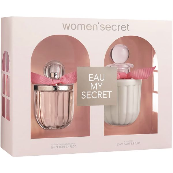 Kit Perfume Women'Secret Eau My Secret EDT 100mL + Loção Corporal 200mL - Feminino