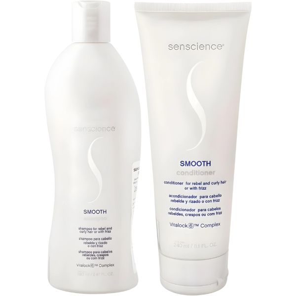 Kit Senscience Smooth Shampoo 280mL + Condicionador 240mL