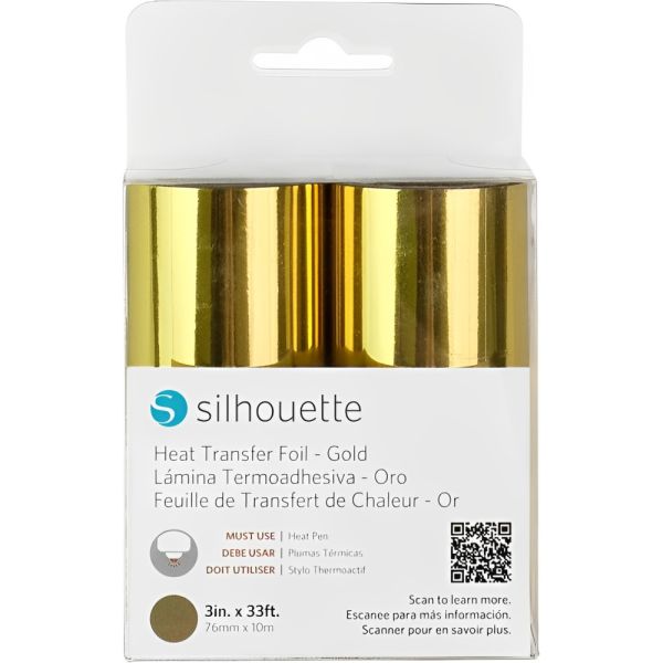 Lâmina de Transferência Silhouette para Curio 2 FOIL-TRANS-GLD - Gold