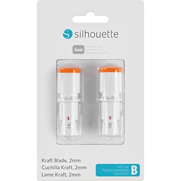 Lâmina Kraft Silhouette 2 mm tipo B SILH-BLADE-KRAFT-B