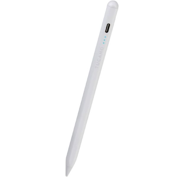 Lápis Optico Capacitivo Tucano MA-STY-W Magnetic Active Stylus para iPad Air/Pro 11"/12.9" - Branco