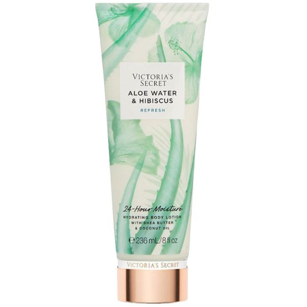 Loção Victoria's Secret Aloe Water & Hibiscus - Feminino 236mL
