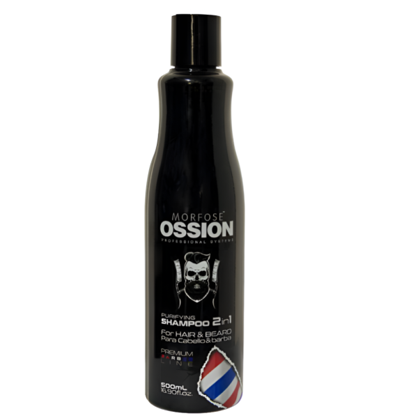 Mafose Ossion Shampoo Premium Cabelo e Barba - 500mL