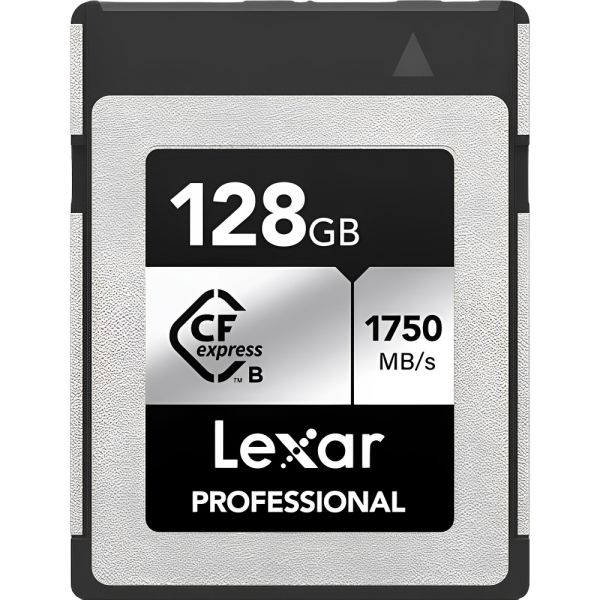 Memória CFexpress Lexar Professional Tipo B Silver 1750 MB/s-1300 MB/s 128 GB (LCXEXSL128G-RNENG)