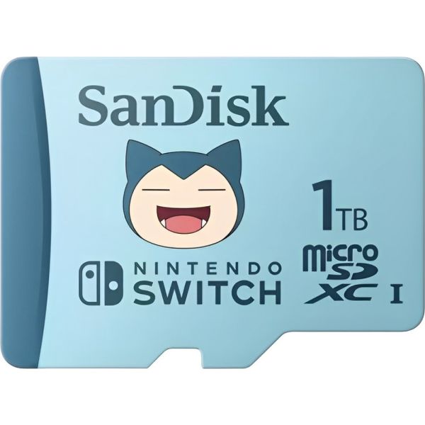 Memória Micro SD SanDisk Pokémon 100 MB/s 1 TB (SDSQXAO-1T00-GN6ZK)