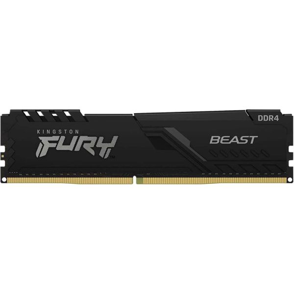 Memória RAM DDR4 Kingston 3600 MHz 16 GB Fury Beast KF436C18BB/16 - Preto