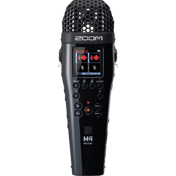 Microfone Grabador Zoom M4 MicTrak - Preto