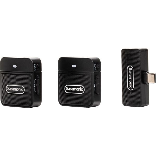 Microfone Sem Fio Saramonic BLINK100 B6 (2TX+1RX) USB-C
