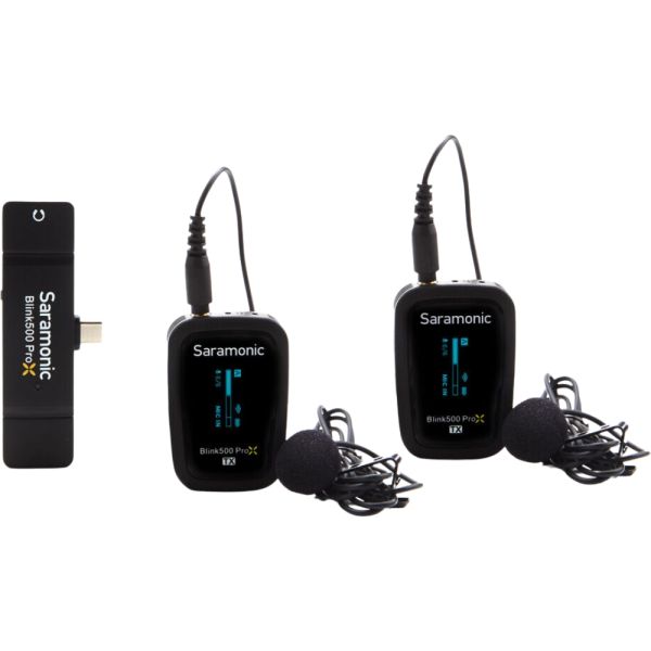 Microfone Sem Fio Saramonic BLINK500 ProX B6 (2TX+1RX)