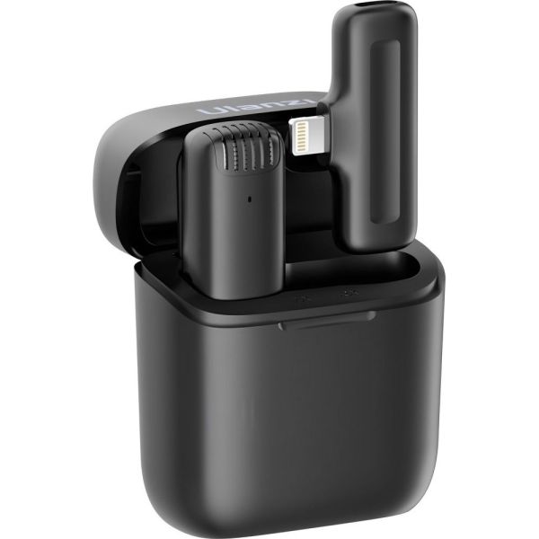 Microfone Ulanzi J-11 sem fio Lightning (1TX 1RX) - Preto