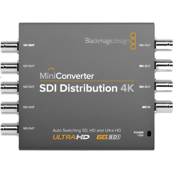 Mini Conversor Blackmagic Design SDI para Distribuição 4K (CONVMSDIDA4K)