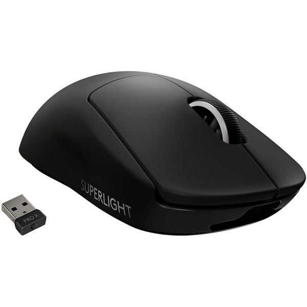 Mouse Gamer Logitech Pro X SuperLight Sem Fio- Preto (910-005879)