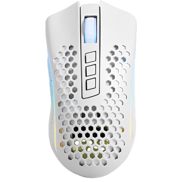 Mouse sem fio Gamer Redragon M808-KS Storm Pro - Branco