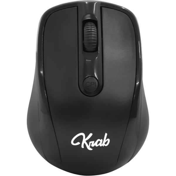 Mouse Sem Fio Krab KBMI13 - Preto