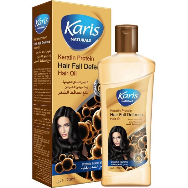 Óleo Capilar Karis Keratin Protein Hair Fall Defense - 200mL