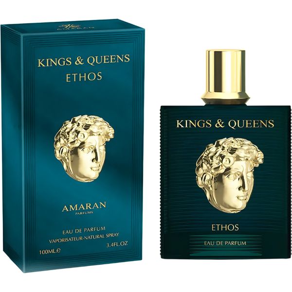 Perfume Amaran Kings & Queens Ethos EDP - Masculino 100mL