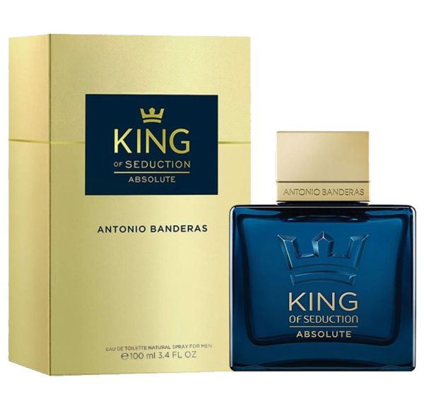 Perfume Antonio Banderas King Of Seduction Absolute EDT - Masculino 100mL