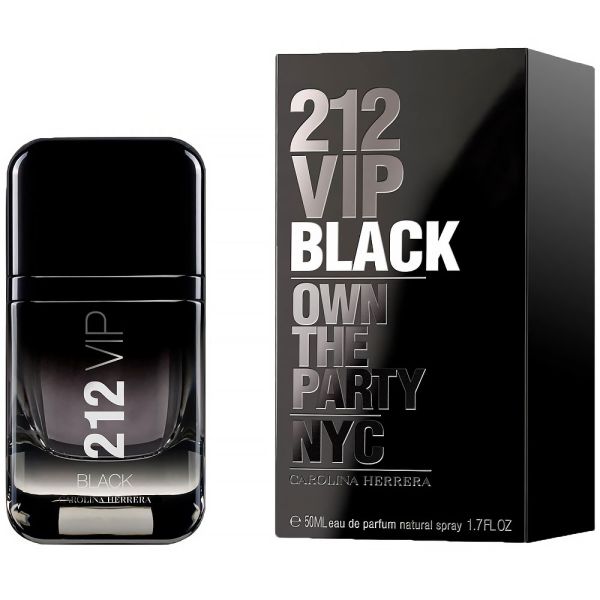 Perfume Carolina Herrera 212 VIP Black EDP - Masculino 50mL
