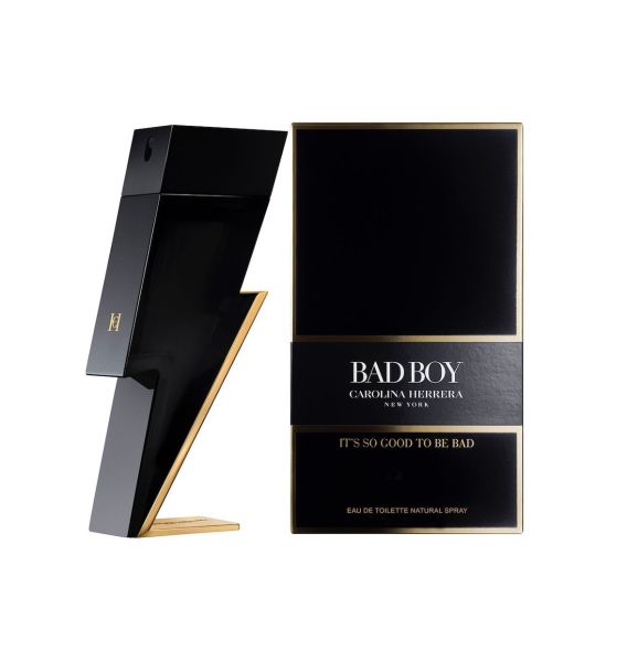 Perfume Carolina Herrera Bad Boy EDT - Masculino 50mL