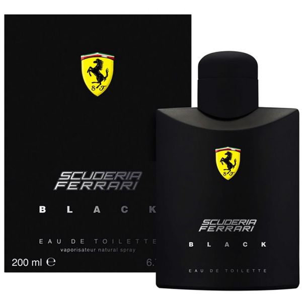 Perfume Ferrari Scuderia Ferrari Black EDT - Masculino 200mL