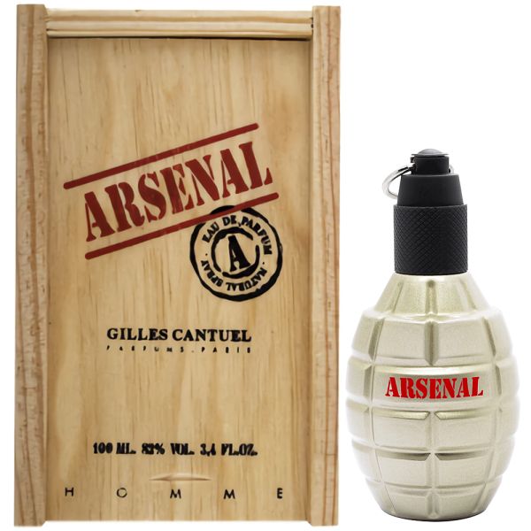Perfume Gilles Cantuel Arsenal Grey EDP - Masculino 100mL