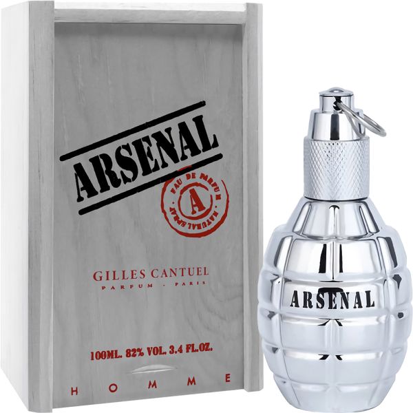 Perfume Gilles Cantuel Arsenal Platinium EDP - Masculino 100mL