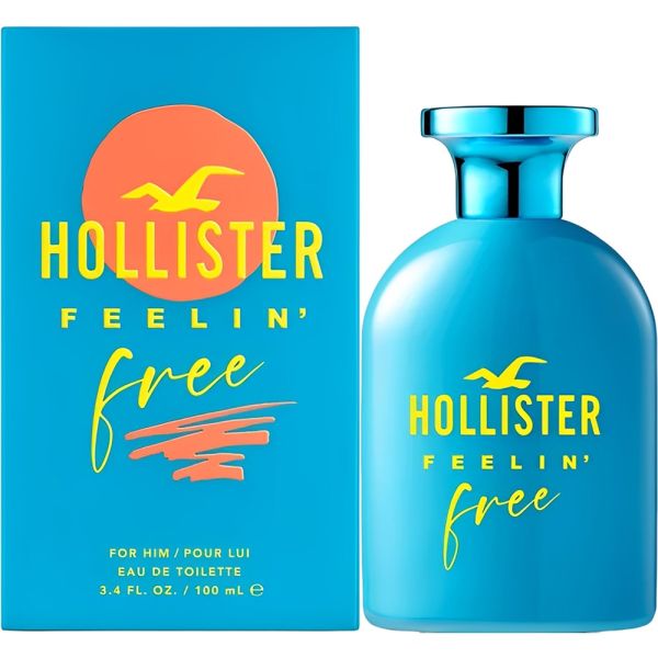 Perfume Hollister Feelin' Free EDT - Masculino 100mL