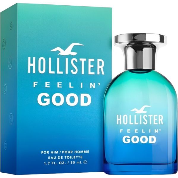 Perfume Hollister Feelin' Good EDT - Masculino 50mL