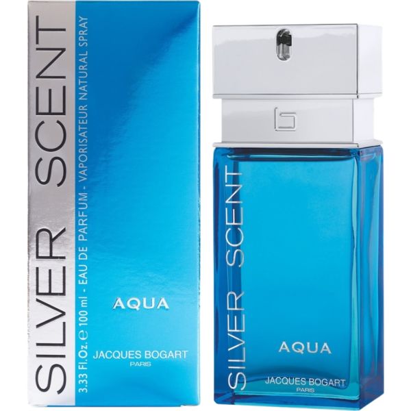 Perfume Jacques Bogart Silver Scent Aqua EDP - Masculino 100mL
