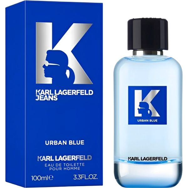 Perfume Karl Lagerfeld Jeans Urban Blue EDT - Masculino 100mL