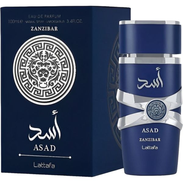 Perfume Lattafa Asad Zanzibar EDP - Masculino 100mLPerfume Lattafa Asad Zanzibar EDP - Masculino 100mL
